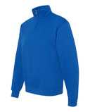Nublend® Cadet Collar Quarter-Zip Sweatshirt