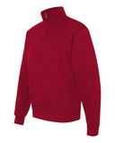 Nublend® Cadet Collar Quarter-Zip Sweatshirt