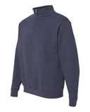 Nublend® Cadet Collar Quarter-Zip Sweatshirt
