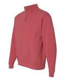 Nublend® Cadet Collar Quarter-Zip Sweatshirt