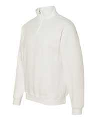 Nublend® Cadet Collar Quarter-Zip Sweatshirt