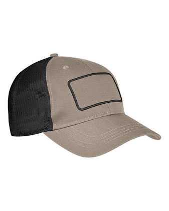 Big Accessories Patch Trucker Cap BA656T