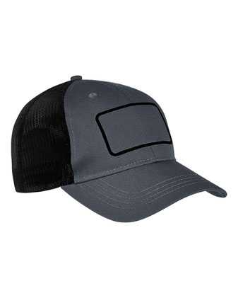 Big Accessories Patch Trucker Cap BA656T