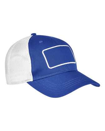 Big Accessories Patch Trucker Cap BA656T