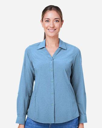 CORE365 Women's Ultra UVP® Long Sleeve Marina Shirt CE510LW