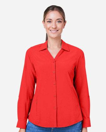 CORE365 Women's Ultra UVP® Long Sleeve Marina Shirt CE510LW