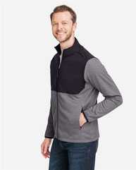 Venture Heathered Stripe Hybrid Jacket
