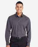 Devon & Jones CrownLux Performance® Tonal Mini Check Woven Dress Shirt DG535