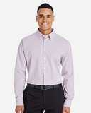 Devon & Jones CrownLux Performance® Micro Windowpane Woven Dress Shirt DG540