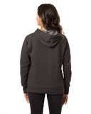 Econscious Women's Heathered Full-Zip Hooded Sweatshirt EC4580