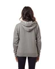 Women's Heathered Full-Zip Hooded Sweatshirt