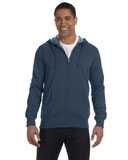 Econscious Heathered Full-Zip Hooded Sweatshirt EC5680
