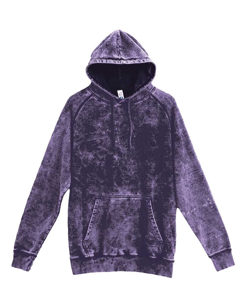 Vintage Raglan Hooded Sweatshirt