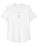 North End Women's JAQ Snap-Up Stretch Performance Polo NE100W