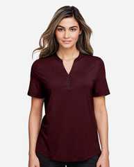 Women's JAQ Snap-Up Stretch Performance Polo