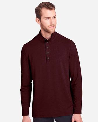 North End JAQ Snap-Up Stretch Performance Pullover NE400
