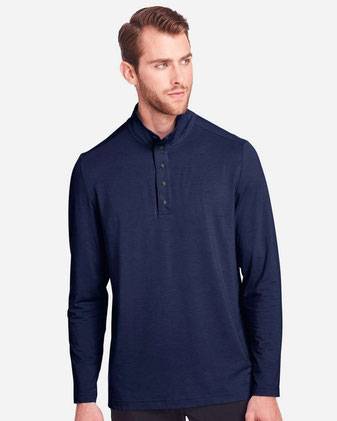 North End JAQ Snap-Up Stretch Performance Pullover NE400
