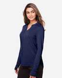 North End Women's JAQ Snap-Up Stretch Performance Pullover NE400W