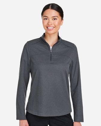 North End Women's Express Tech Performance Pique Quarter-Zip Pullover NE412W