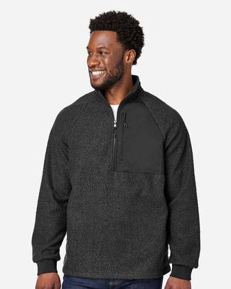 North End Aura Sweater Fleece Quarter-Zip Pullover NE713