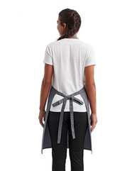 Recycled Bib Apron with Pocket
