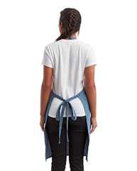 Recycled Bib Apron with Pocket