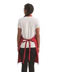 Recycled Bib Apron with Pocket