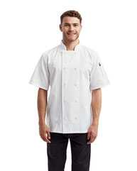 Short Sleeve Recycled Chef Coat