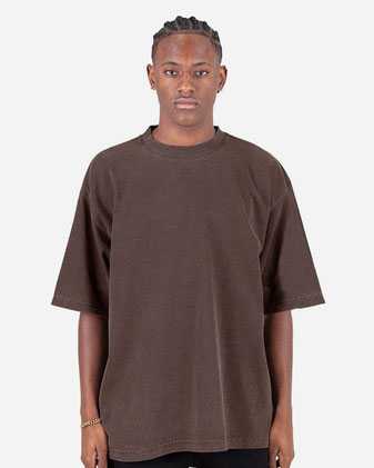 Garment-Dyed Drop-Shoulder T-Shirt