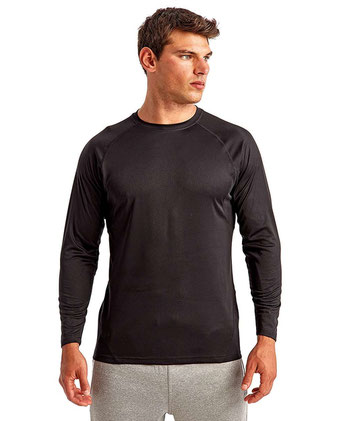 Panelled Long Sleeve Tech T-Shirt
