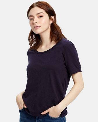 US Blanks Women's Loose Fit Boyfriend Tee US115