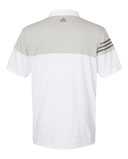 Heathered 3-Stripes Colorblocked Polo