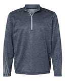 Brushed Terry Heathered Quarter-Zip Pullover