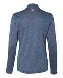 Women's Brushed Terry Heathered Quarter-Zip Pullover