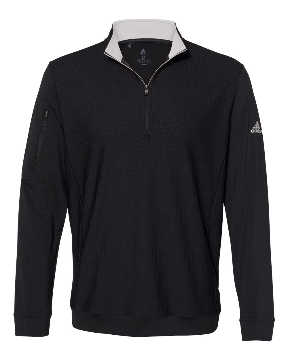 Buy Bulk Adidas A295 | Performance Textured Quarter-Zip Pullover