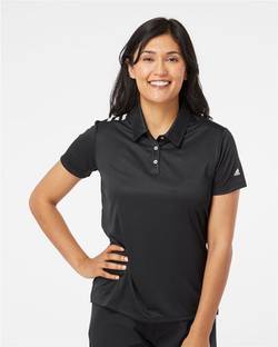 Women's 3-Stripes Shoulder Polo Women's 3-Stripes Shoulder Polo