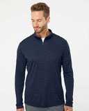 Lightweight Mélange Quarter-Zip Pullover