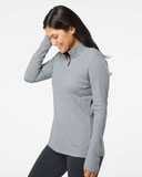 Women's Lightweight Mélange Quarter-Zip Pullover