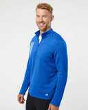 3-Stripes Double Knit Quarter-Zip Pullover