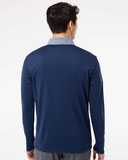 Heather Block Print Quarter-Zip Pullover