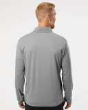 Heather Block Print Quarter-Zip Pullover