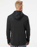 Adidas Textured Mixed Media Hooded Sweatshirt A530