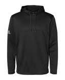 Adidas Textured Mixed Media Hooded Sweatshirt A530