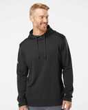 Adidas Textured Mixed Media Hooded Sweatshirt A530