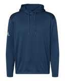 Adidas Textured Mixed Media Hooded Sweatshirt A530