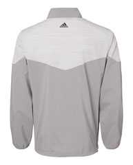 Heather Chevron Quarter-Zip Windshirt