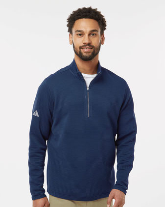 Adidas Spacer Quarter-Zip Pullover A588