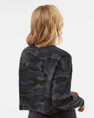 Women's Lightweight Crop Crewneck Sweatshirt