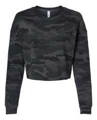 Women's Lightweight Crop Crewneck Sweatshirt
