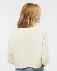 Women's Lightweight Crop Crewneck Sweatshirt